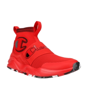 Red Champion Rally Pro Men's Sneakers | KXYLFN826
